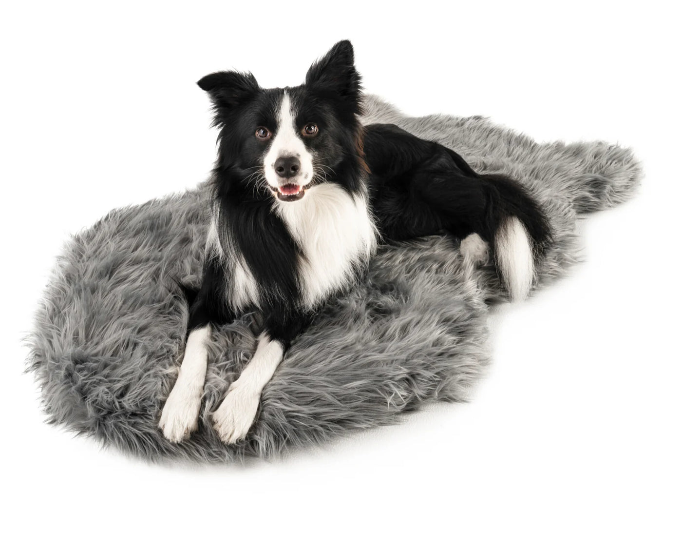 The PupPlush Orthopedic Dog Bed - Gray.